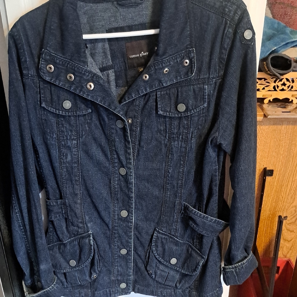 Dark Blue Denim Jacket